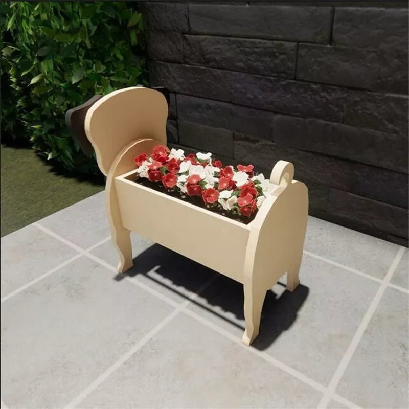 Jardinière en bois - décoration de jardin KRYSDOG™ - Kryspet's