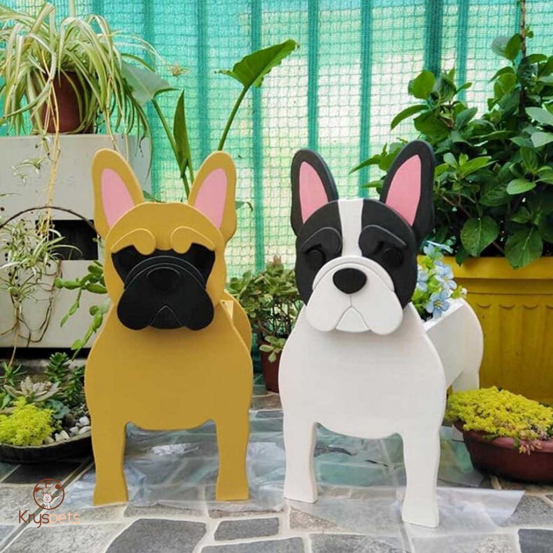 Jardinière en bois - décoration de jardin KRYSDOG™ - Kryspet's