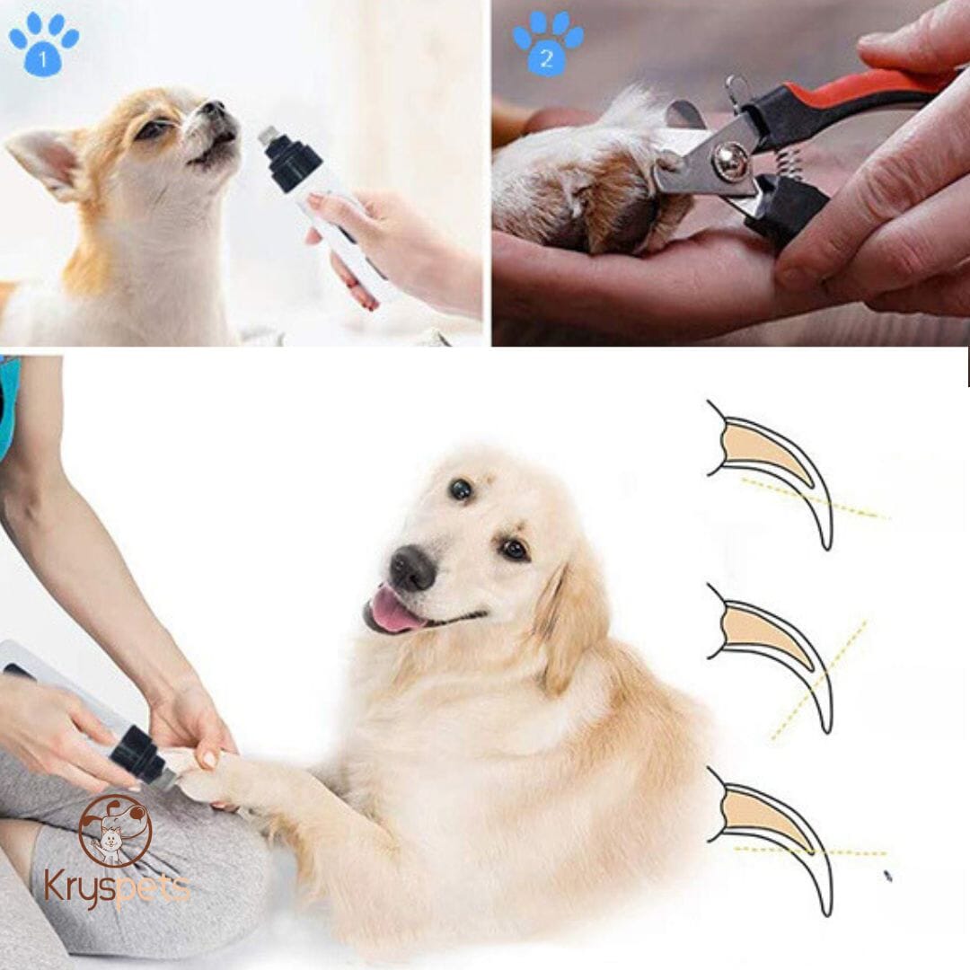 Limes griffes électrique pour animaux de compagnie - KrysLIME™