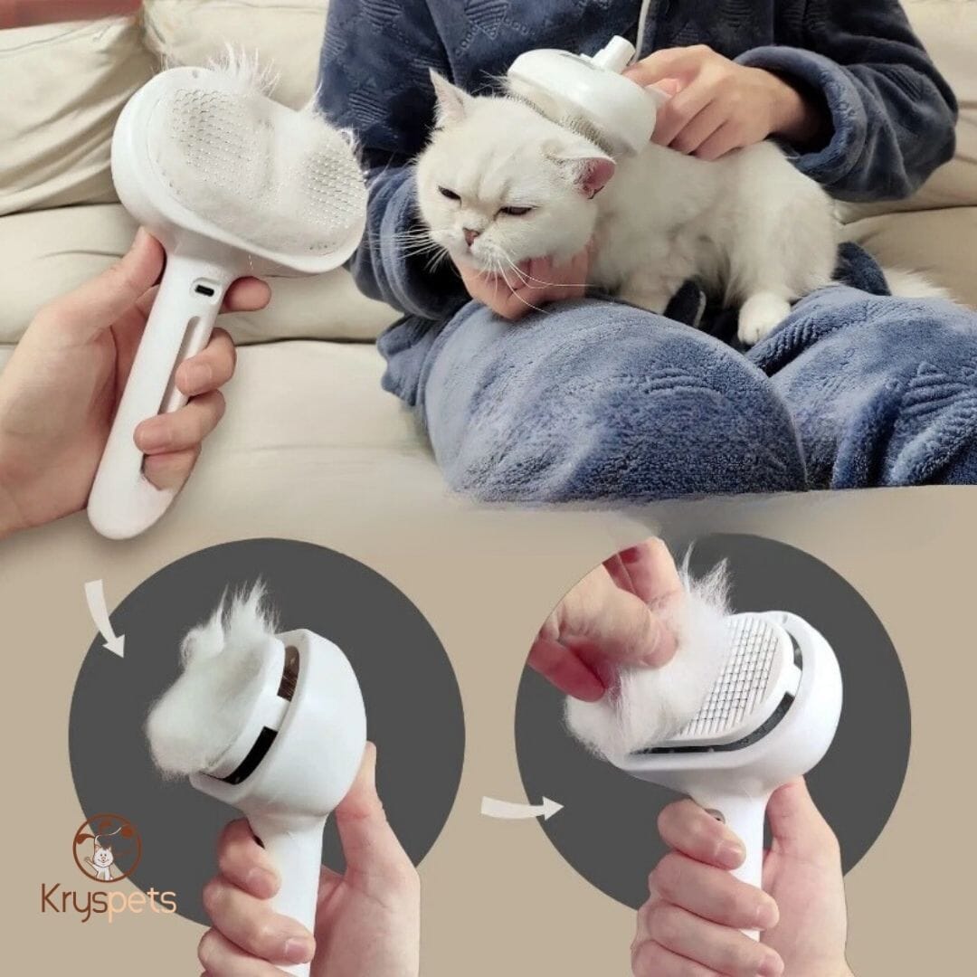 Brosse vapeur animaux - CleanHAIR™