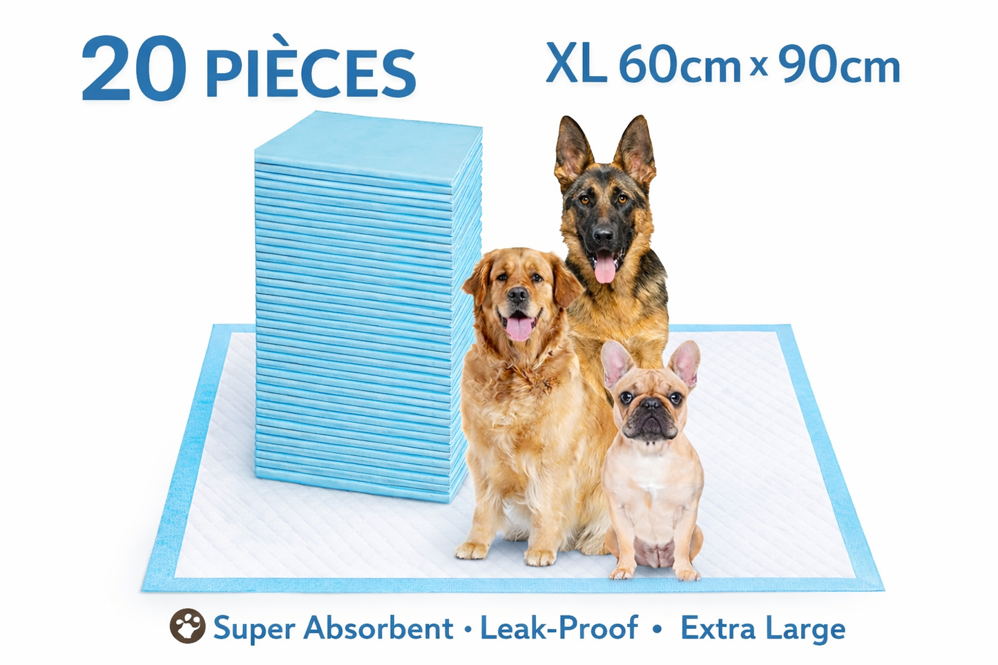 Alese chien - tapis de dejection canine CleanPAD™