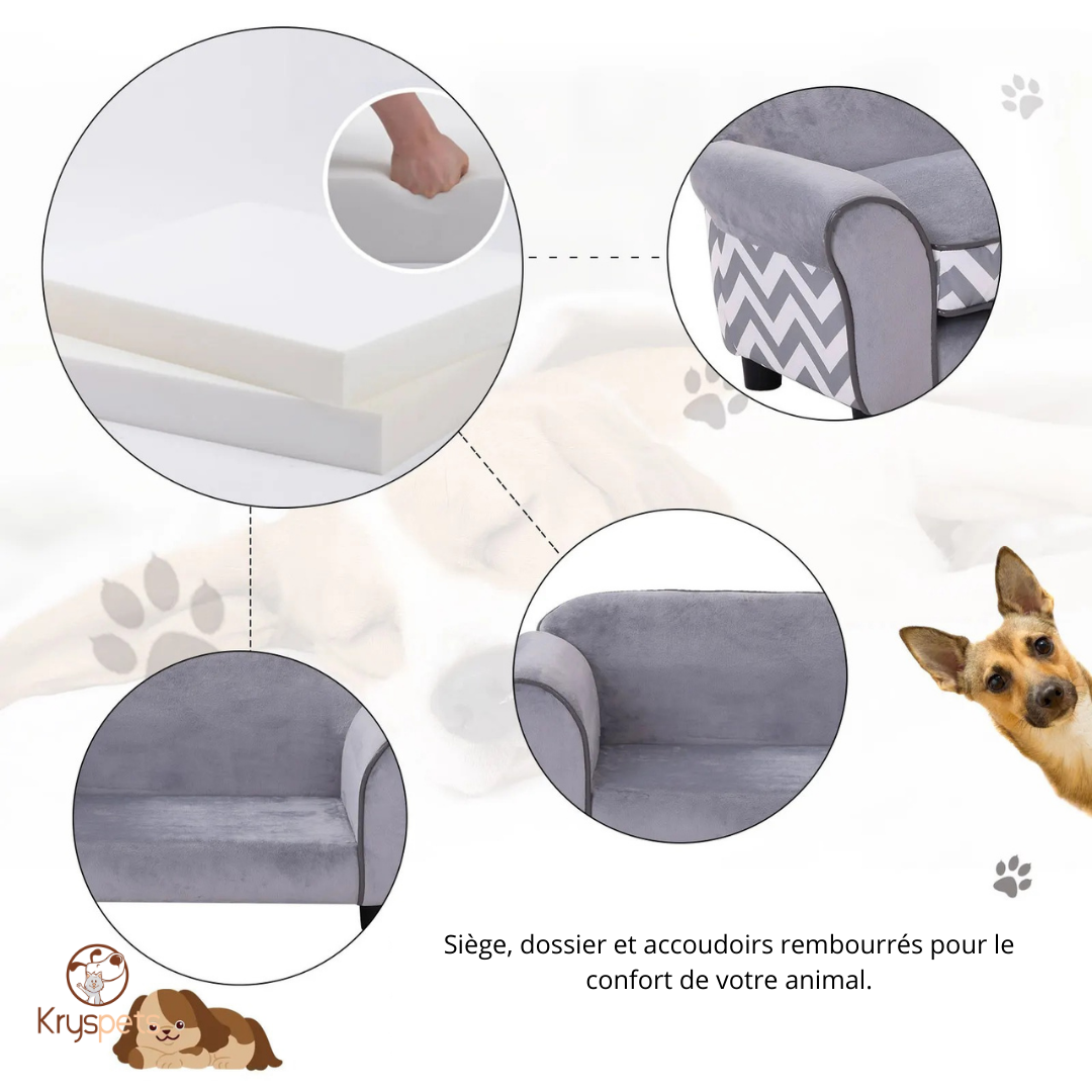 Canapé pour chien - KrysLUXE™