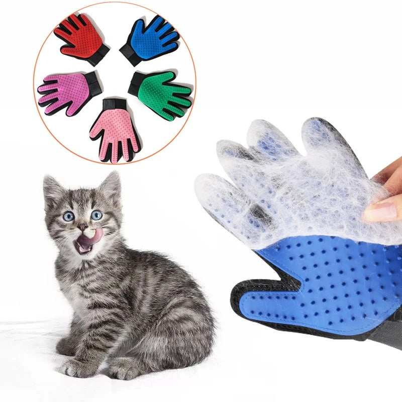 Gant de toilettage chien chat - CLEANCARESS™