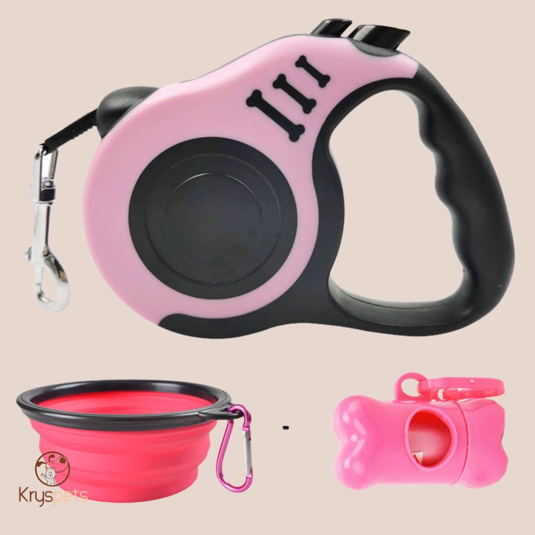 Laisse et accessoires de sortie pour chien - krysLAISSE™ - Kryspet's