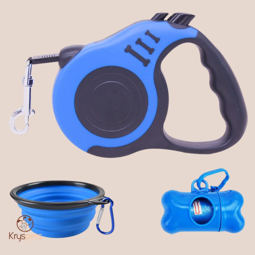 Laisse et accessoires de sortie pour chien - krysLAISSE™ - Kryspet's