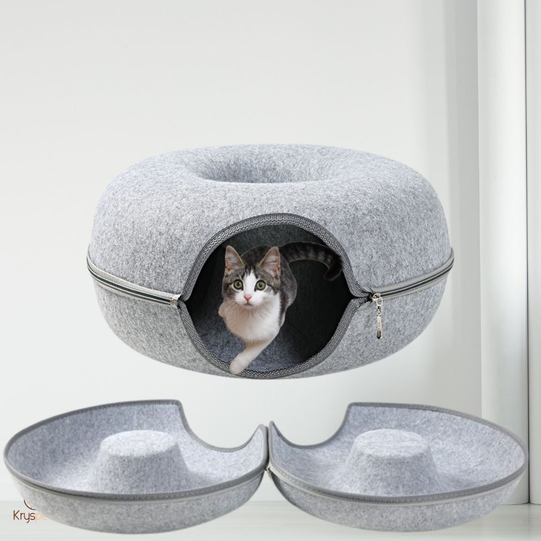 Tunnel interactif pour chat- Krystunnel™ - Kryspet's