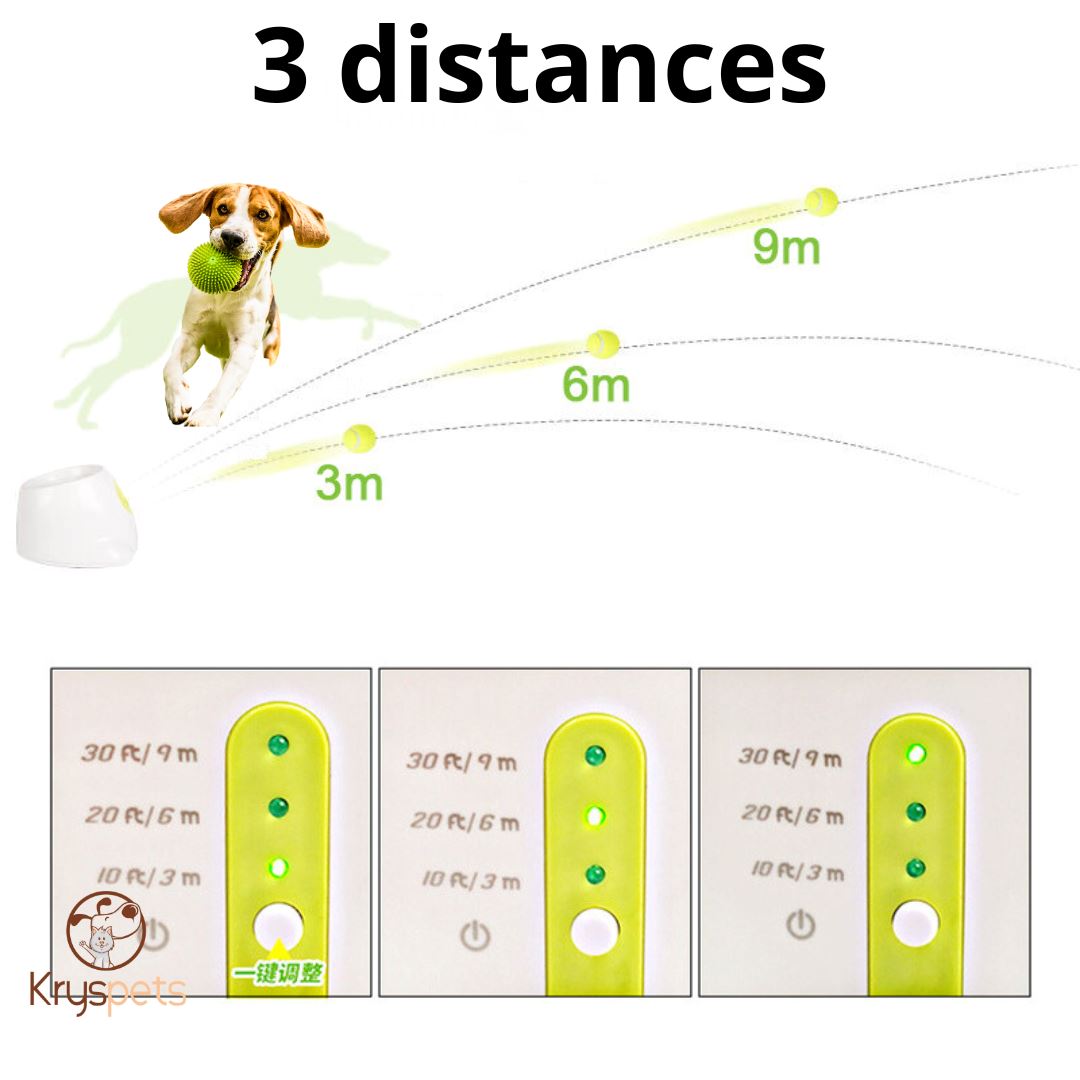 Lanceur de balle pour chien - KrysATTRAPE™