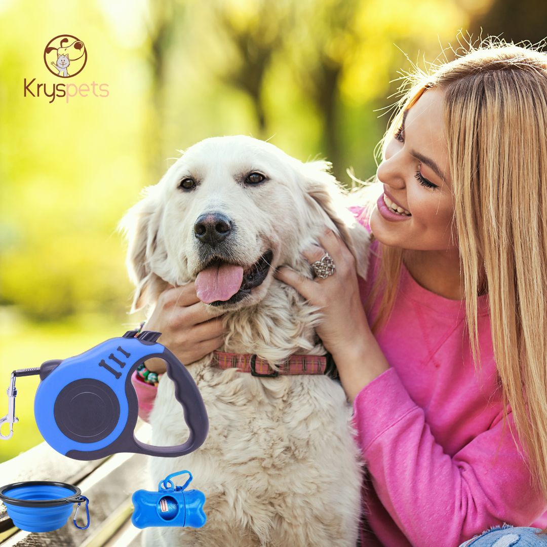 Laisse et accessoires de sortie pour chien - krysLAISSE™ - Kryspet's
