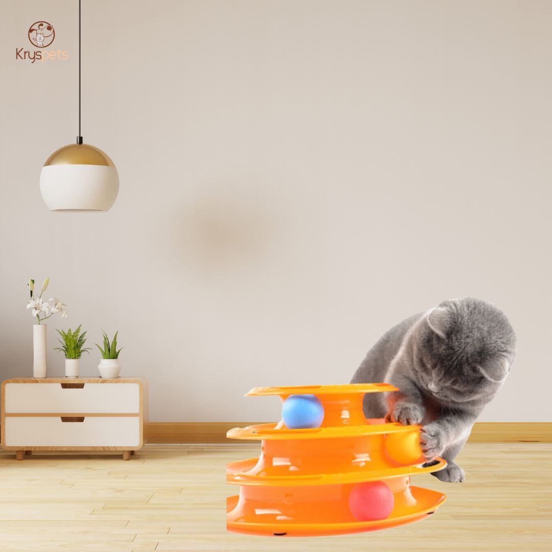 Jouet pour chat - TOUR SPIRALE™ - Kryspet's