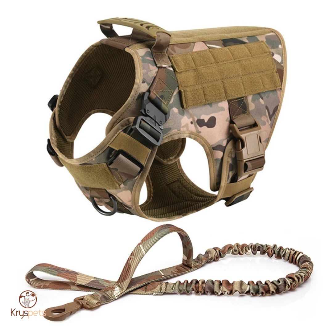 Harnais chien anti traction - CamoufleDOG™