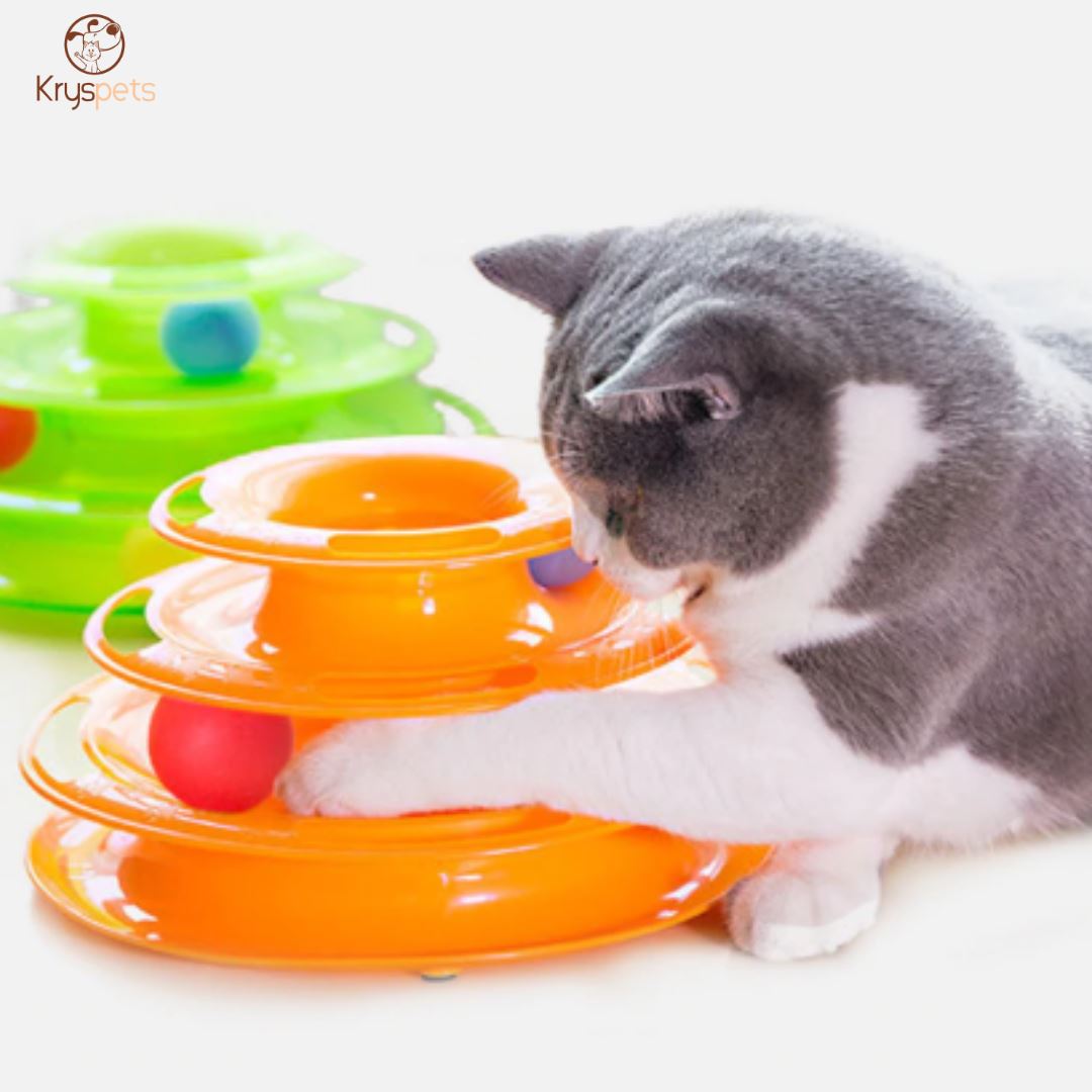 Jouet pour chat - TOUR SPIRALE™ - Kryspet's