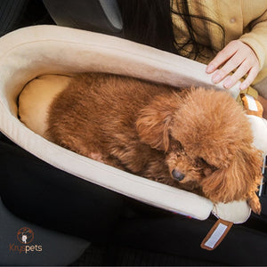 Panier chien voiture : Couchage de transport 100% Adapté - Chien
