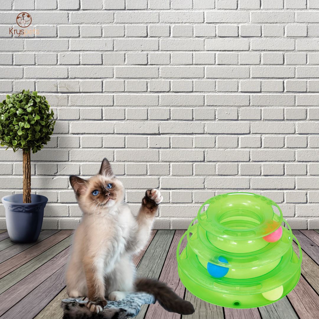 Jouet pour chat - TOUR SPIRALE™ - Kryspet's