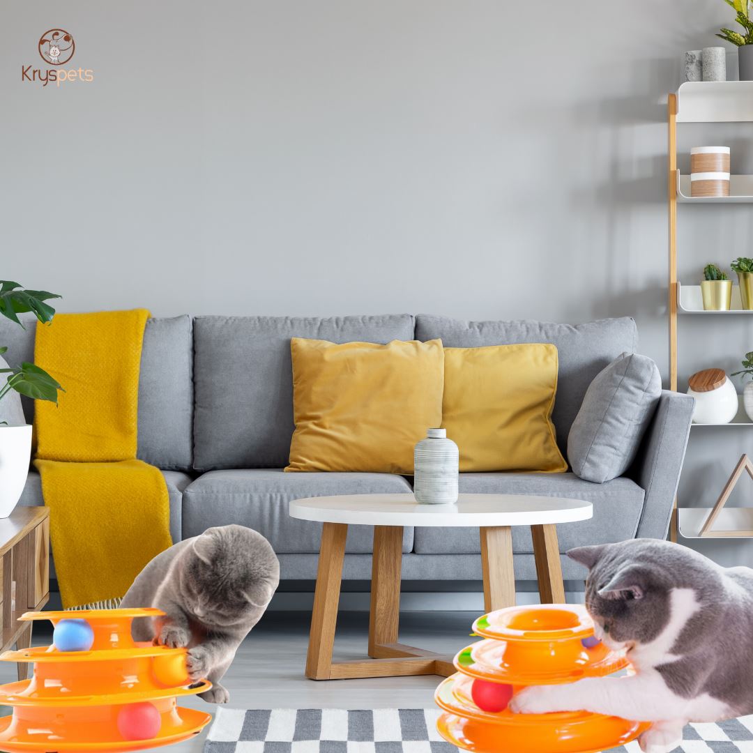 Jouet pour chat - TOUR SPIRALE™ - Kryspet's