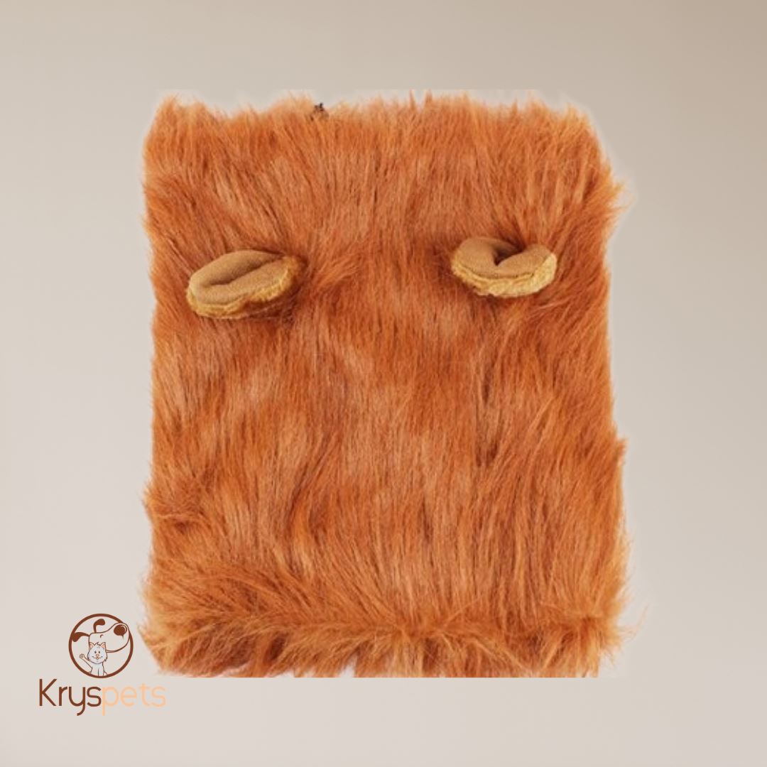 Crinière Lion- Crinière déguisement halloween pour animaux - Kryspet's